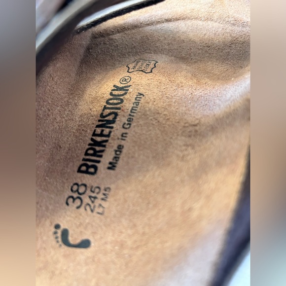 Birkenstock Brown Double Strap Sandals. NWT - Picture 12 of 13